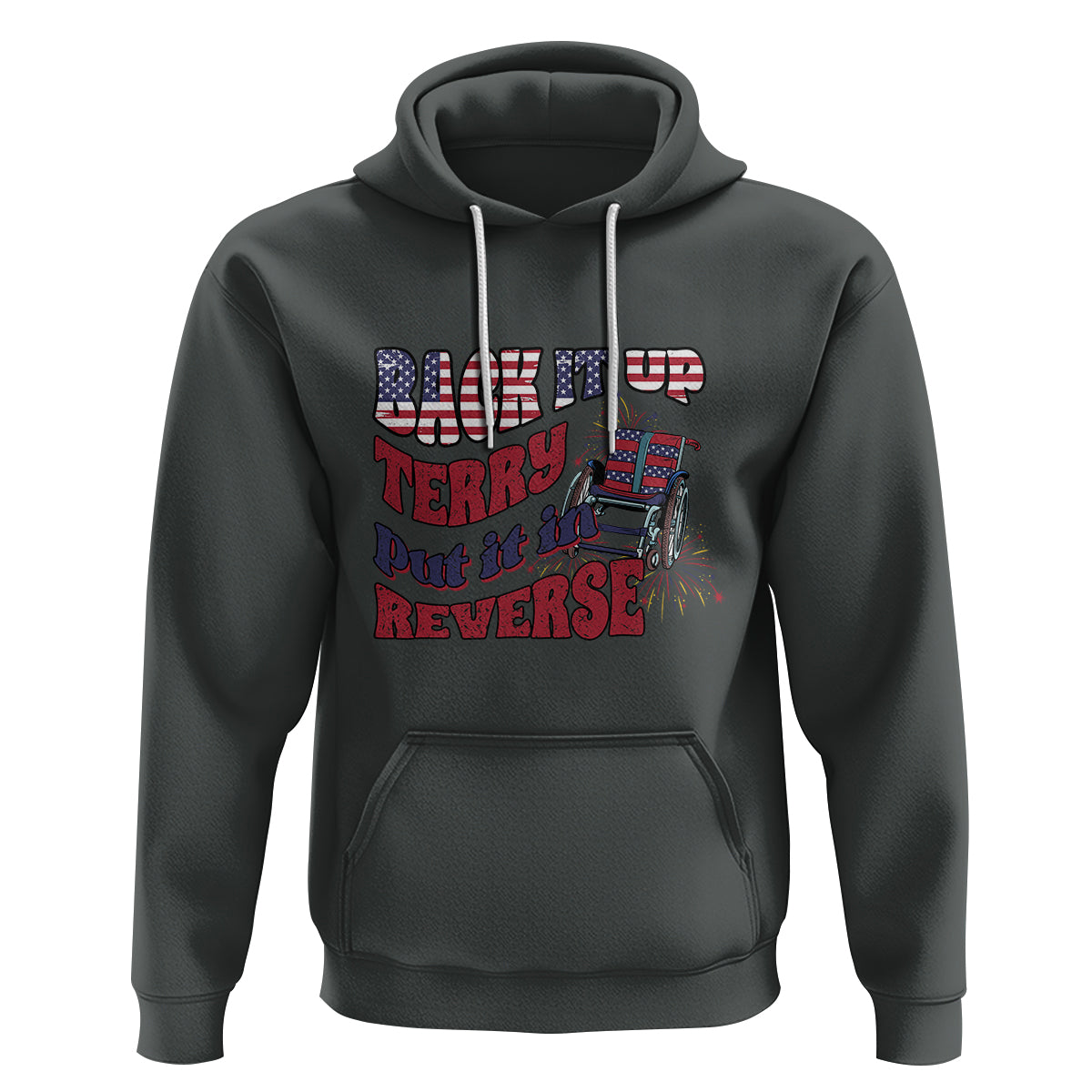 Funny 4th Of July Hoodie Back Up Terry Put It In Reverse Fireworks Retro Groovy - Wonder Print Shop