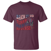 Funny 4th Of July T Shirt Back Up Terry Put It In Reverse Fireworks Retro Groovy - Wonder Print Shop
