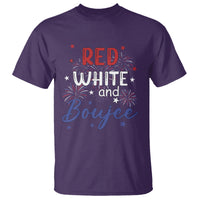 Funny 4th Of July T Shirt Red White And Boujee Fireworks Retro America - Wonder Print Shop