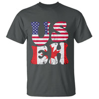 America Canada T Shirt Funny US EH Canadian American Flag Canada's Day Maple Leaf - Wonder Print Shop