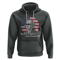 George Washington Hoodie Suck it England Funny Patriotic Saying 1776 4th of July US Flag - Wonder Print Shop