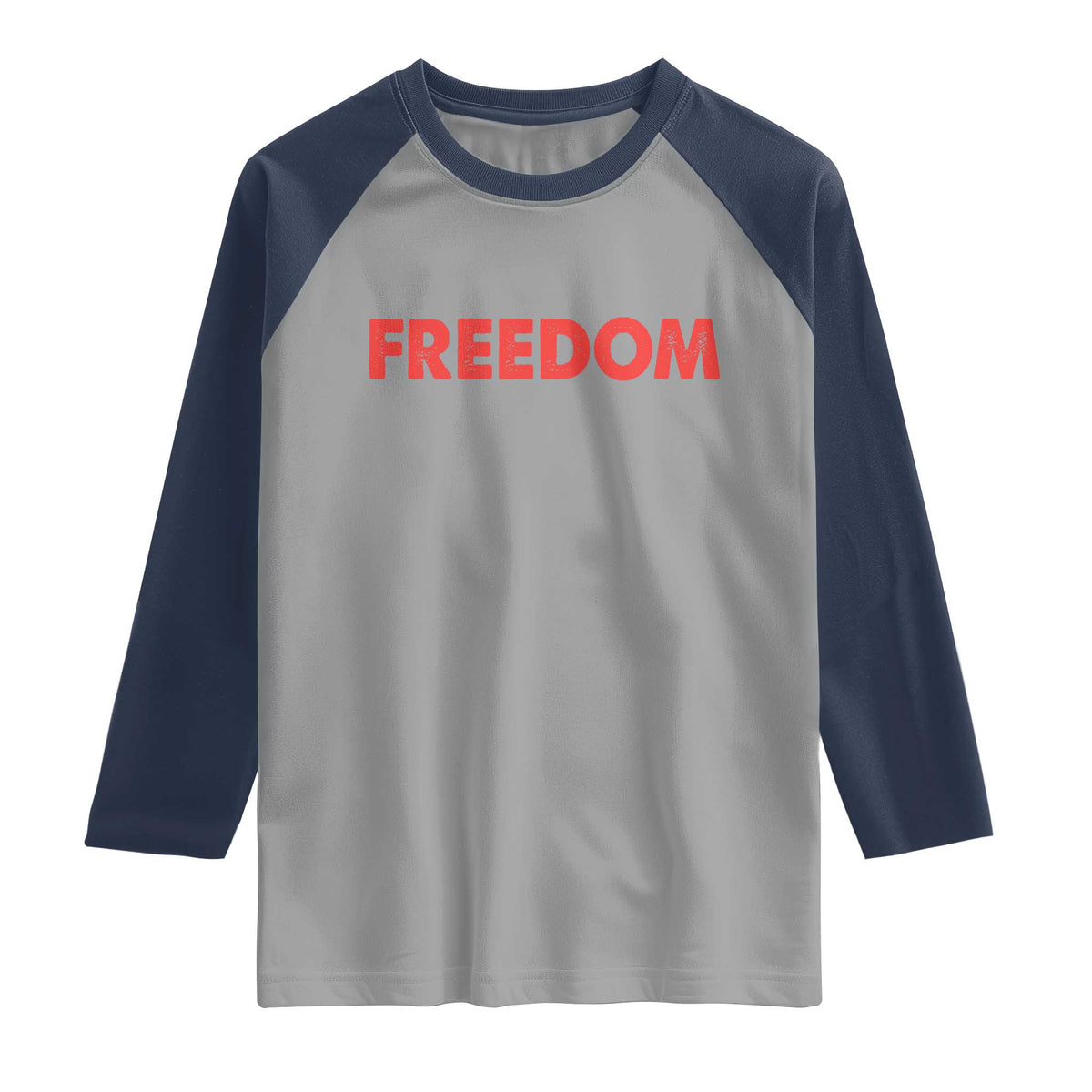 I'm Freedom Matching Couple Raglan Shirt Funny Patriotic Red White and Blue 4th of July