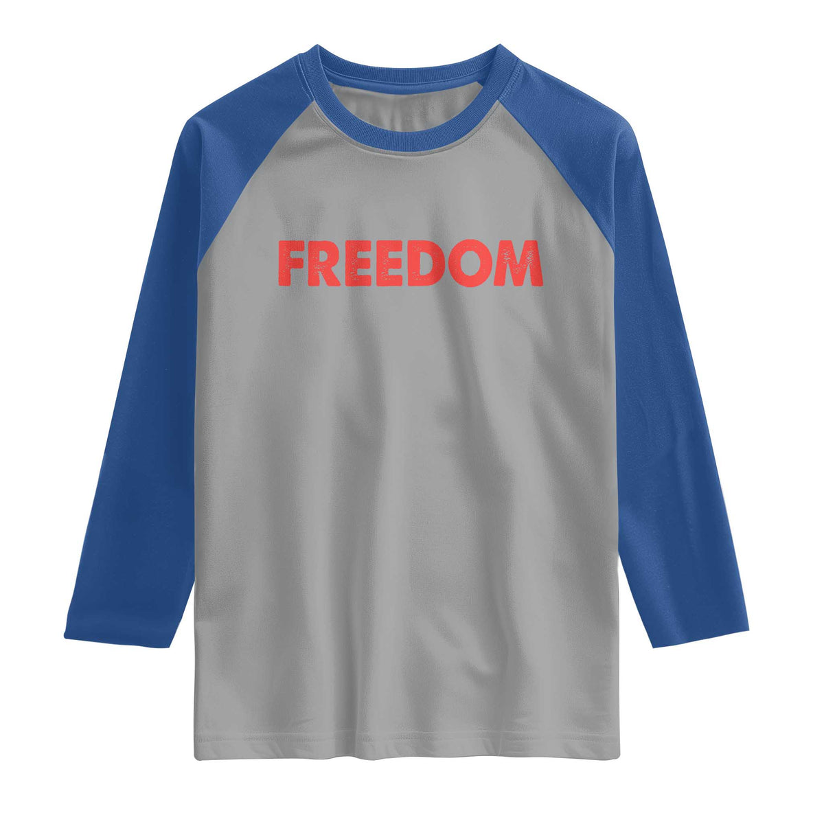 I'm Freedom Matching Couple Raglan Shirt Funny Patriotic Red White and Blue 4th of July