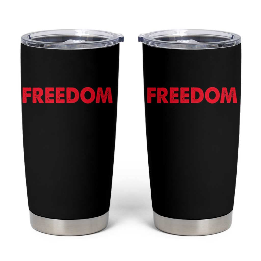 I'm Freedom Matching Couple Tumbler Cup Funny Patriotic Red White and Blue 4th of July