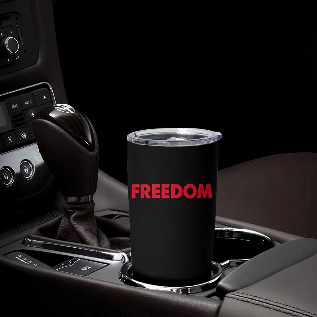 I'm Freedom Matching Couple Tumbler Cup Funny Patriotic Red White and Blue 4th of July