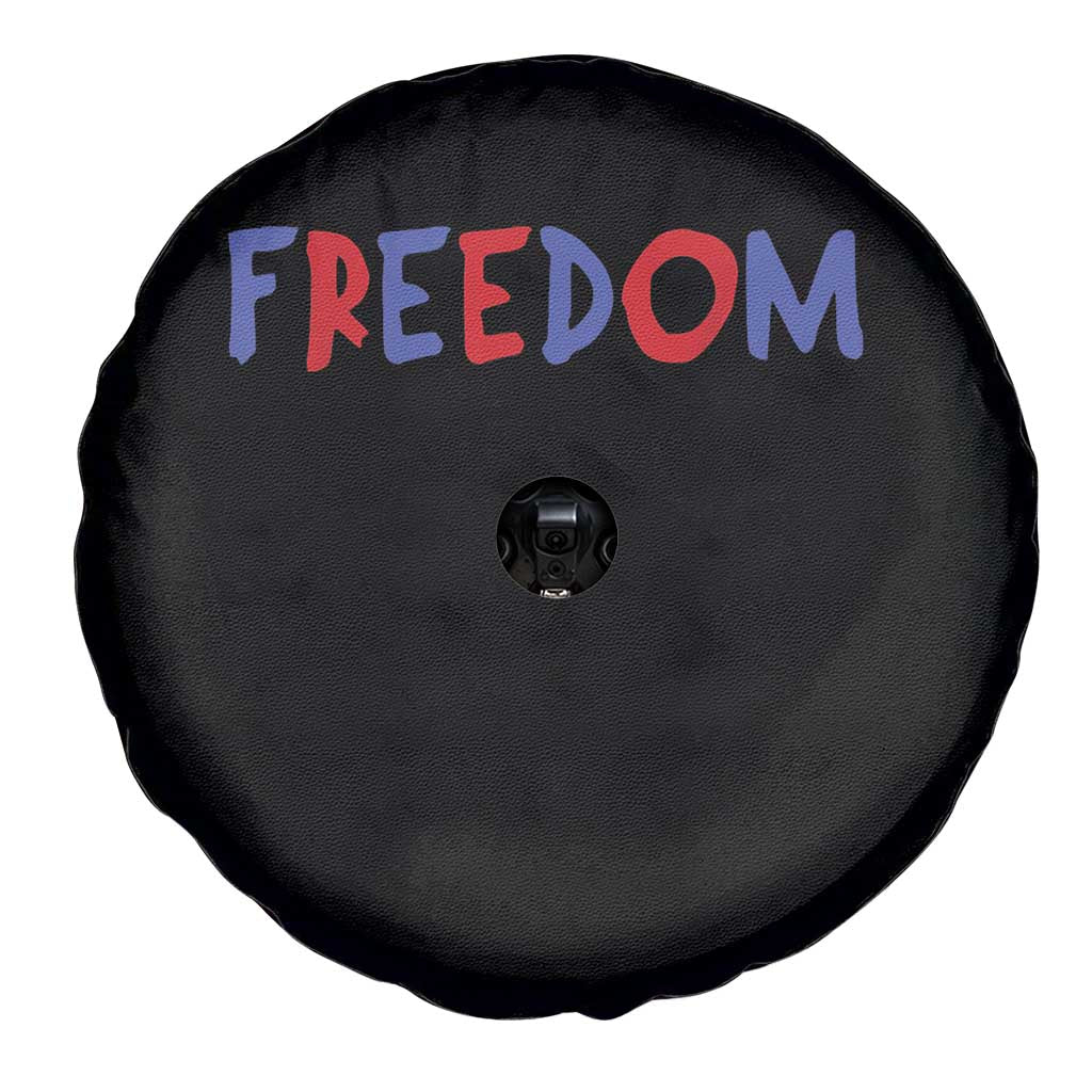 I'm Freedom Americana Matching Couple Spare Tire Cover Funny Patriotic Red White and Blue 4th of July