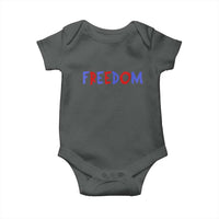 I'm Freedom Americana Matching Couple Baby Onesie Funny Patriotic Red White and Blue 4th of July