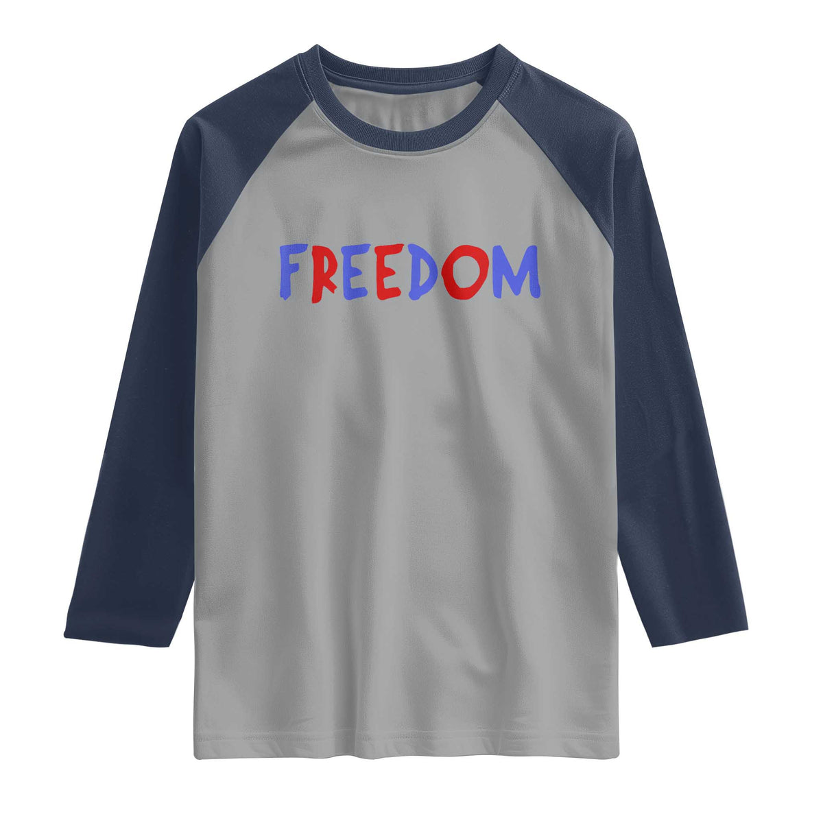 I'm Freedom Americana Matching Couple Raglan Shirt Funny Patriotic Red White and Blue 4th of July