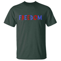 I'm Freedom Americana Matching Couple T Shirt Funny Patriotic Red White and Blue 4th of July