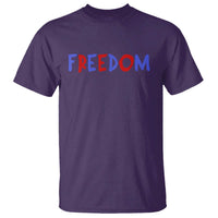 I'm Freedom Americana Matching Couple T Shirt Funny Patriotic Red White and Blue 4th of July
