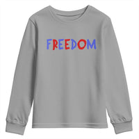 I'm Freedom Americana Matching Couple Youth Sweatshirt Funny Patriotic Red White and Blue 4th of July
