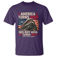 America Turns 250 Steam Locomotive Turns 85 T Shirt Vintage Railroad Steam Engine 85th USA 250th Anniversary