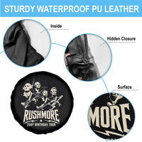 Rushmore 250th Birthday Tour Band Spare Tire Cover Presidents Rock Concert Historical Collages