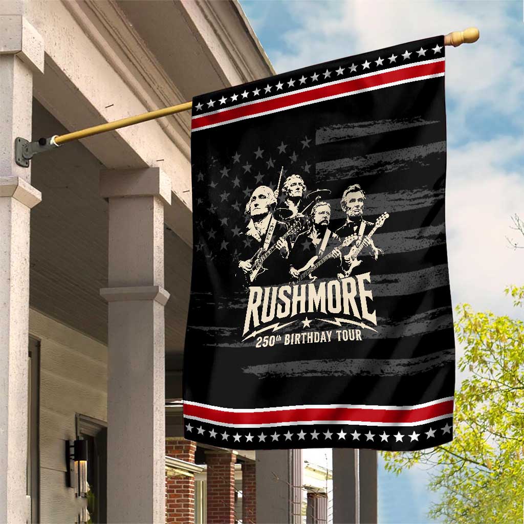 Rushmore 250th Birthday Tour Band Patriotic Garden Flag Presidents Rock Concert Historical Collages