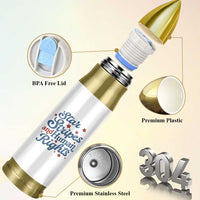 Stars and Stripes and Human Rights Bullet Tumbler Progressive Patriotic Equality Modern Patriot