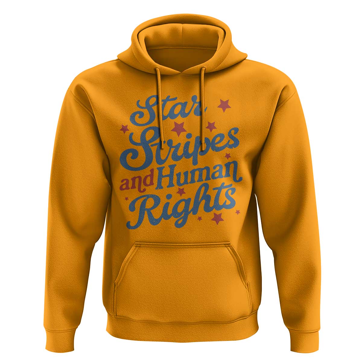 Stars and Stripes and Human Rights Hoodie Progressive Patriotic Equality Modern Patriot