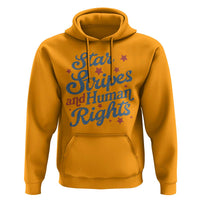 Stars and Stripes and Human Rights Hoodie Progressive Patriotic Equality Modern Patriot