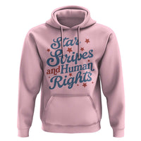 Stars and Stripes and Human Rights Hoodie Progressive Patriotic Equality Modern Patriot