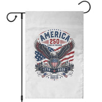 250 Years of Freedom Patriotic Eagle Garden Flag One Nation Under God 1776-2026 250th Anniversary