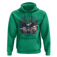 250 Years of Freedom Patriotic Eagle Hoodie One Nation Under God 1776-2026 250th Anniversary