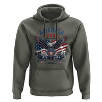 250 Years of Freedom Patriotic Eagle Hoodie One Nation Under God 1776-2026 250th Anniversary