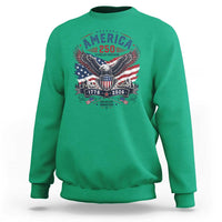 250 Years of Freedom Patriotic Eagle Sweatshirt One Nation Under God 1776-2026 250th Anniversary