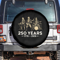 250 Years 1776-2026 Founding Fathers Rock Band Spare Tire Cover George Washington Benjamin Franklin Uncle Sam