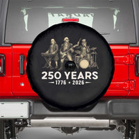 250 Years 1776-2026 Founding Fathers Rock Band Spare Tire Cover George Washington Benjamin Franklin Uncle Sam