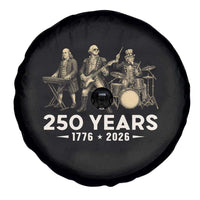 250 Years 1776-2026 Founding Fathers Rock Band Spare Tire Cover George Washington Benjamin Franklin Uncle Sam