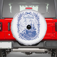 Spilling The Tea Since 1773 Boston Tea Party Spare Tire Cover Funny Historical Toile Graphic American History Humor
