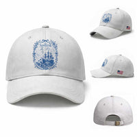 Spilling The Tea Since 1773 Boston Tea Party Baseball Cap Funny Historical Toile Graphic American History Humor