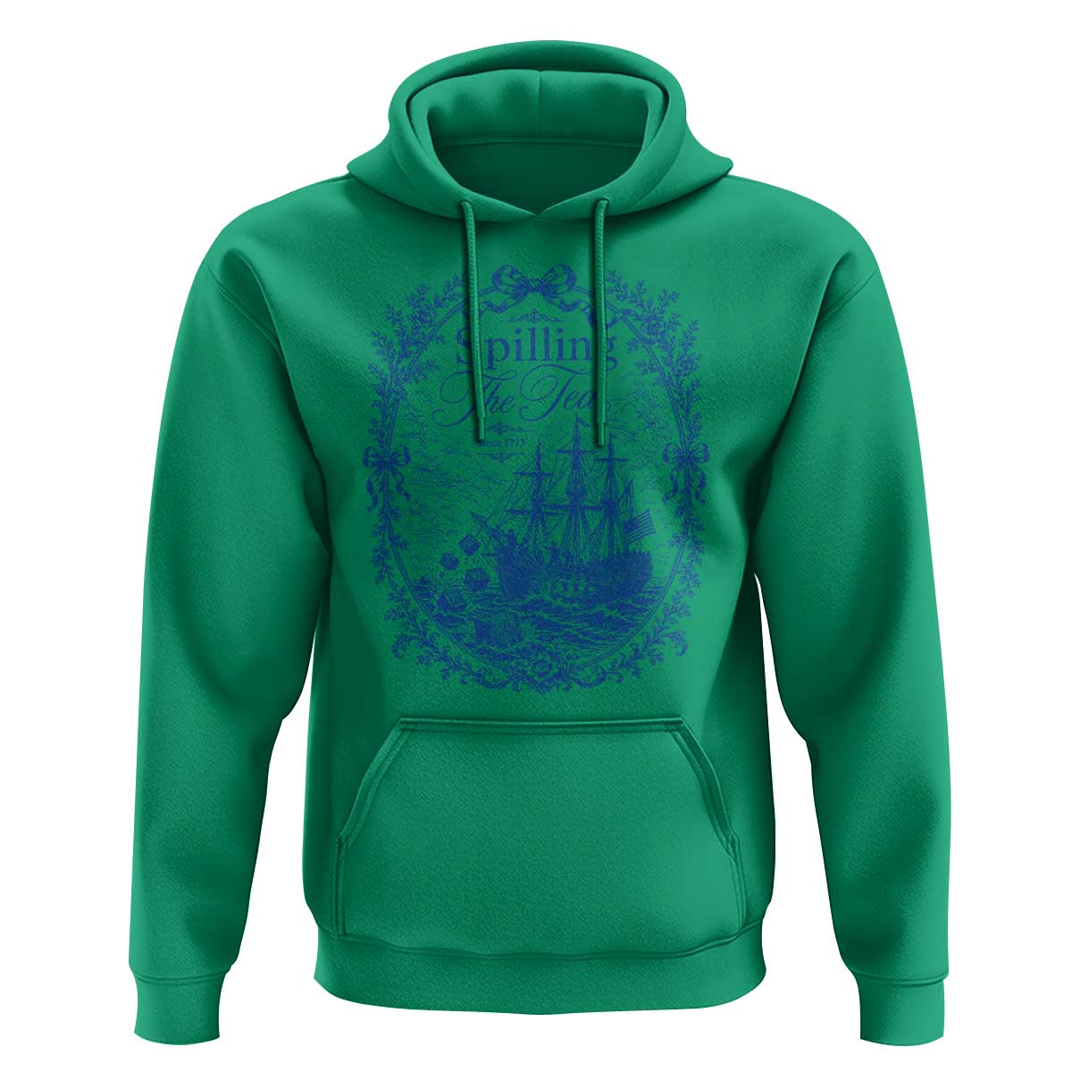 Spilling The Tea Since 1773 Boston Tea Party Hoodie Funny Historical Toile Graphic American History Humor