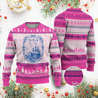 Spilling The Tea Since 1773 Boston Tea Party Ugly Christmas Sweater Funny Historical Toile Graphic American History Humor