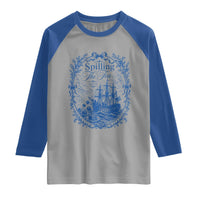 Spilling The Tea Since 1773 Boston Tea Party Raglan Shirt Funny Historical Toile Graphic American History Humor