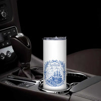 Spilling The Tea Since 1773 Boston Tea Party Skinny Tumbler Funny Historical Toile Graphic American History Humor