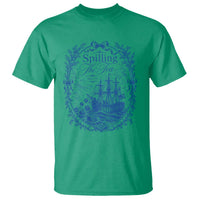 Spilling The Tea Since 1773 Boston Tea Party T Shirt Funny Historical Toile Graphic American History Humor