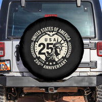 USA 250th Anniversary Statue of Liberty Vintage Crest Spare Tire Cover Celebrating Freedom 1776 to 2026 Semiquincentennial