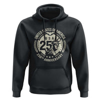 USA 250th Anniversary Statue of Liberty Vintage Crest Hoodie Celebrating Freedom 1776 to 2026 Semiquincentennial