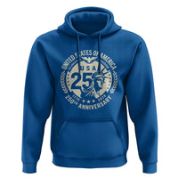 USA 250th Anniversary Statue of Liberty Vintage Crest Hoodie Celebrating Freedom 1776 to 2026 Semiquincentennial
