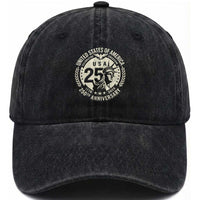 USA 250th Anniversary Statue of Liberty Vintage Crest Washed Cotton Baseball Cap Celebrating Freedom 1776 to 2026 Semiquincentennial