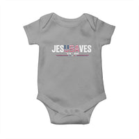Jesus Saves USA Semiquincentennial 1776 2026 Baby Onesie Patriotic Christian Faith USA 250 Years of Freedom