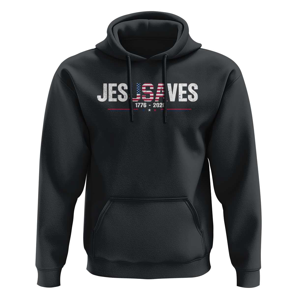 Jesus Saves USA Semiquincentennial 1776 2026 Hoodie Patriotic Christian Faith USA 250 Years of Freedom