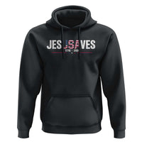 Jesus Saves USA Semiquincentennial 1776 2026 Hoodie Patriotic Christian Faith USA 250 Years of Freedom