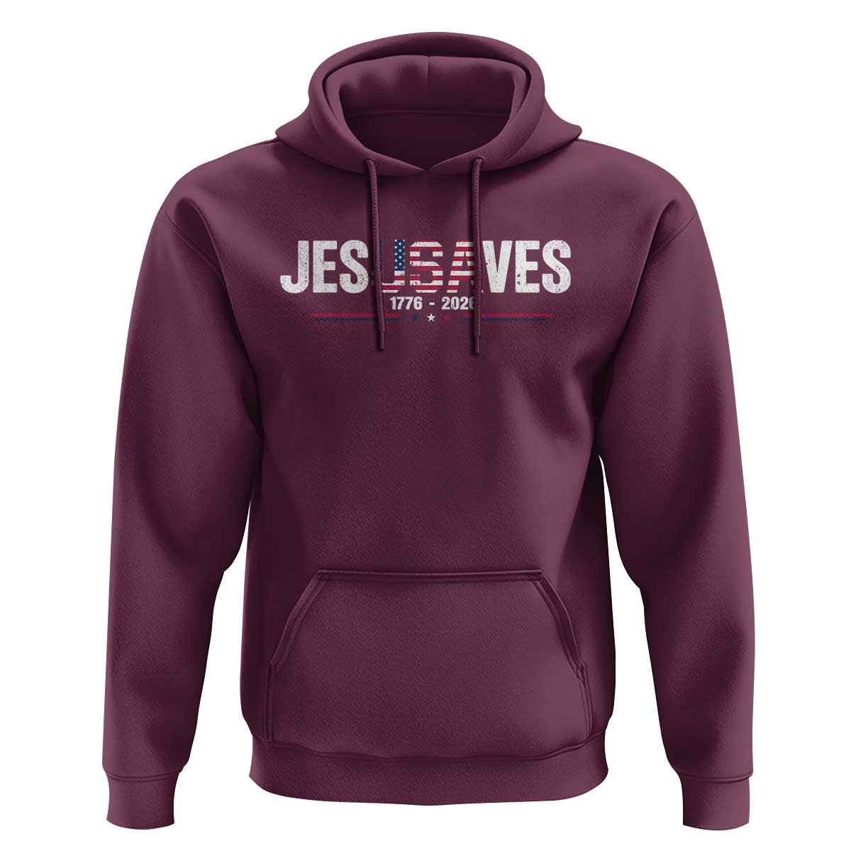 Jesus Saves USA Semiquincentennial 1776 2026 Hoodie Patriotic Christian Faith USA 250 Years of Freedom