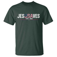 Jesus Saves USA Semiquincentennial 1776 2026 T Shirt Patriotic Christian Faith USA 250 Years of Freedom