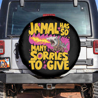 Jamal Has So Many Sorries To Give Spare Tire Cover Funny Fire Breathing Hammerhead Shark Gamer