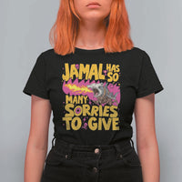 Jamal Has So Many Sorries To Give T Shirt For Women Funny Fire Breathing Hammerhead Shark Gamer