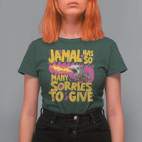 Jamal Has So Many Sorries To Give T Shirt For Women Funny Fire Breathing Hammerhead Shark Gamer