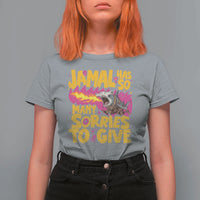 Jamal Has So Many Sorries To Give T Shirt For Women Funny Fire Breathing Hammerhead Shark Gamer