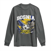 Bosnia Soccer Jersey Pride 2026 Long Sleeve Shirt One Nation One Dream Heritage Football Sports Fan